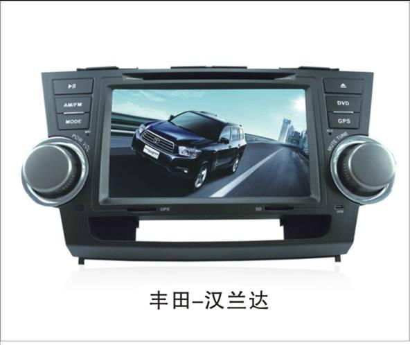 8 inch Ford Focus Dual Din Car GPS navigation 2