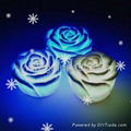 LED floating rose flower light