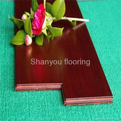 Parquet bamboo flooring