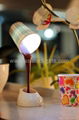  USB DIY 8 LED Coffee Cup Mug Lamp Light Energy Saving Room Table Decoration 2