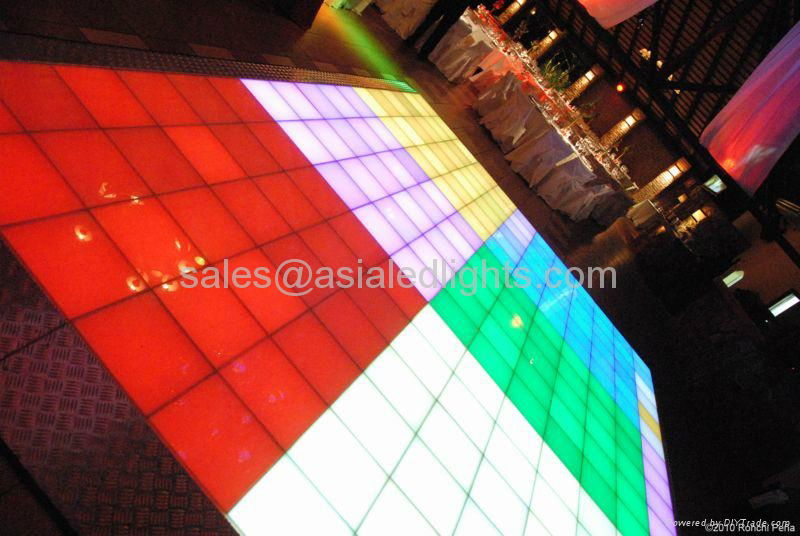 inductive led dance floor sensitive to sound dance video led stage lighting 4