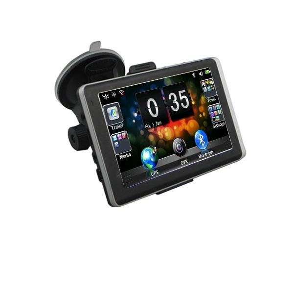 5 inch three-in-one car dvr gps navigator with Bluetooth+AVIN+car recorder gps 3