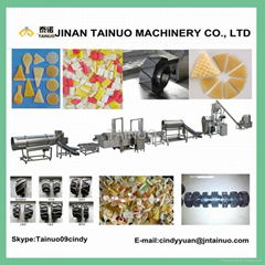 3d pellet snacks processing line