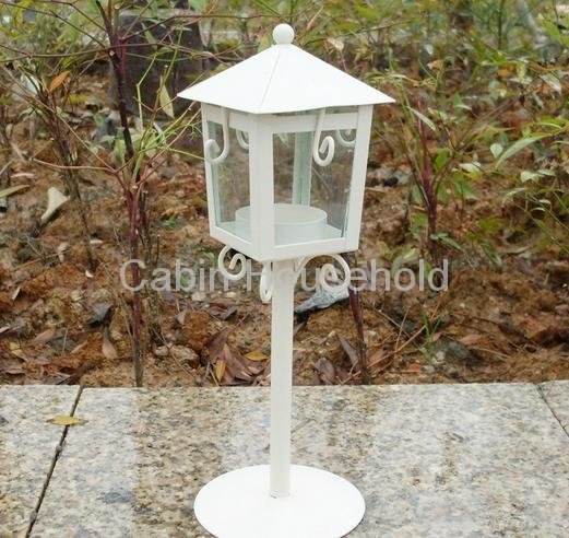 candle stand made from iron 2
