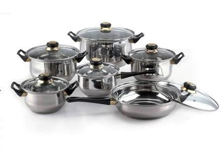 Cheap 12pcs cookware set