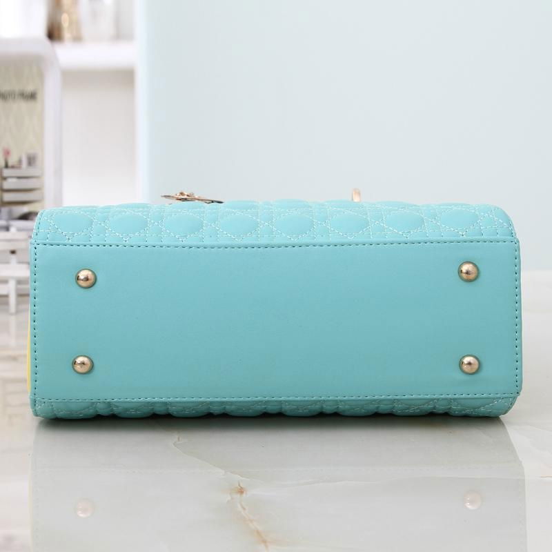 2014 new style euramerican fashion lattice candy colors framed handbags,shoulder 5