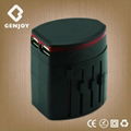 travel adapter plug with dual USB 1000mA/2100mA 1