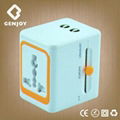 travel adapter with dual USB 4