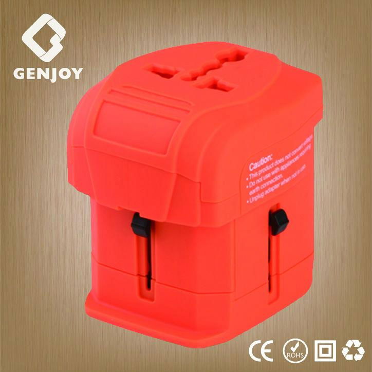 travel adapter with dual USB 2