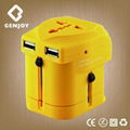 travel adapter with dual USB 5