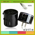 2014 New design WIFI travel adapter with