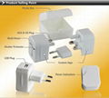 2014 Shanghai GENJOY universal travel plug adapter with USB 5