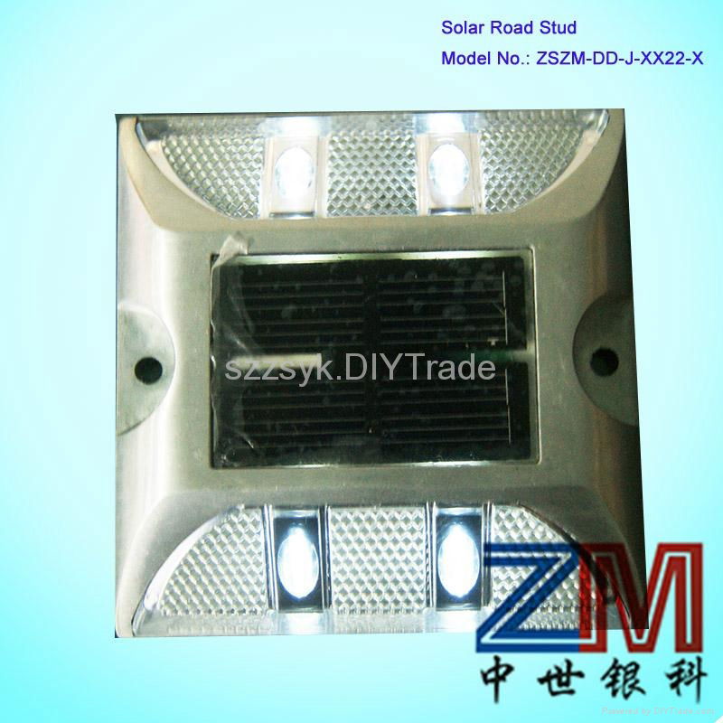 Aluminum Landscape LED Solar Road Stud 2