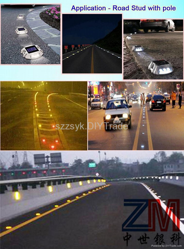 LED solar road stud 5