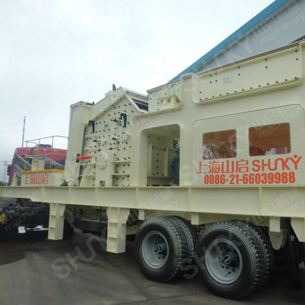 Mobile Impact Crusher Plant 2