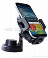 Wireless car charger. Wireless mobile phone charger with car holder
