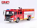 die cast model fire engine model