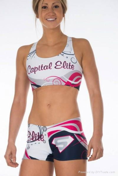 2014 Hot Sale Fashion Cheerleading Uniforms for Girls 
