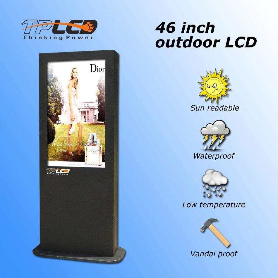 Outdoor LCD monitor