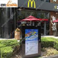 65'' sun readable display big outdoor advertising screens