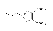 2-propyl-1H-imidazole-4,5-dicarboxylic acid dimethyl ester 