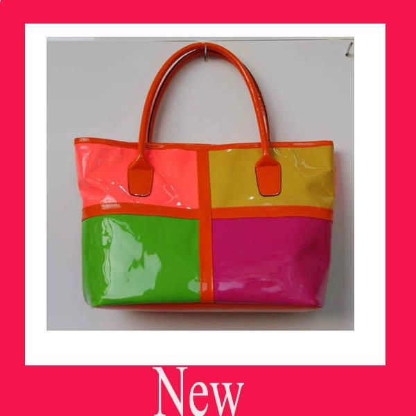 hot sell  fashion pu ladies handbag ,leather bag . 5