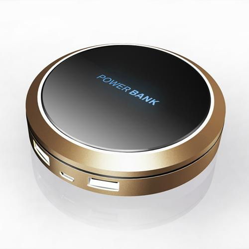 Newest Fashion Mirror Power bank ET-1 Unique Flying saucer 7800mAh Power Banks