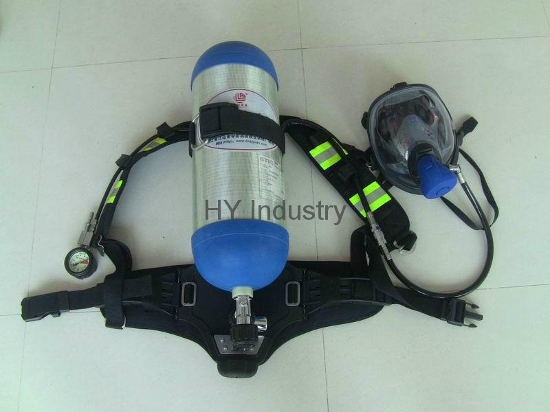 Self-Contained Open-Circuit possitive presser Air Breathing Apparatus 2
