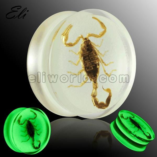Acrylic Insect Ear Plug Body Jewelry 3