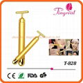 Golden anti-wrinkle massager (T-828)