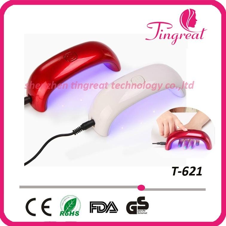 Portable LED nail Lamp nail dryer (Model:T-621)
