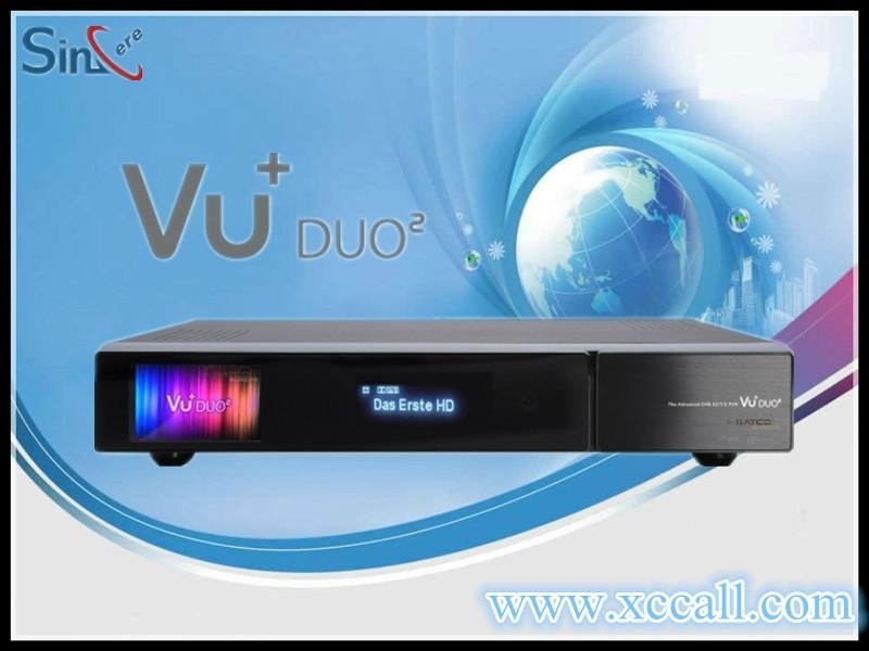 Duo² 2x DVB-S2 Dual Tuner 1 TB HDD Twin Linux Receiver Full HD 1080p VU