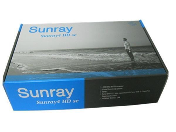Sunray4 800se Sr4 Triple Tuner with WiFi DVB-S (S2) / DVB-C /T 4