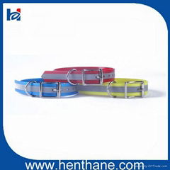 Reflective dog collar TPU made in China