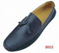 Wholesale Mens Leather Loafers Shoes Front Tie