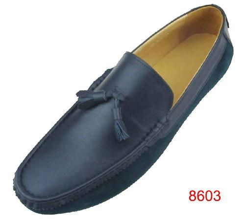 Wholesale Mens Leather Loafers Shoes Front Tie
