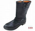 best men calfskin long boots in China