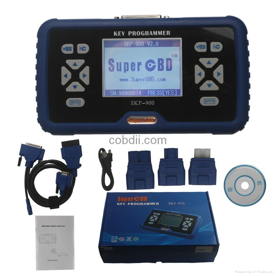 SuperOBD SKP-900 Hand-held OBD2 Auto Key Programmer 5