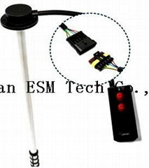 GPS system monitors the oil level sensor