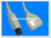 6 PIN 3 LEADS ECG TRUCK CABLE FOR DIN END