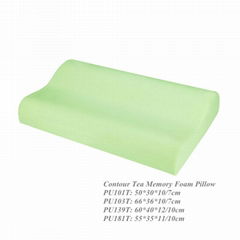 Tea Memory Foam Pillow