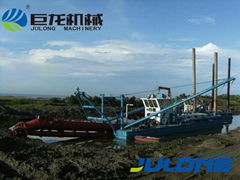 JuLong cutter suction dredger configured with cummins engine