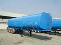 HuaWin 3 axle 38.000Liters water tanker semi trailer