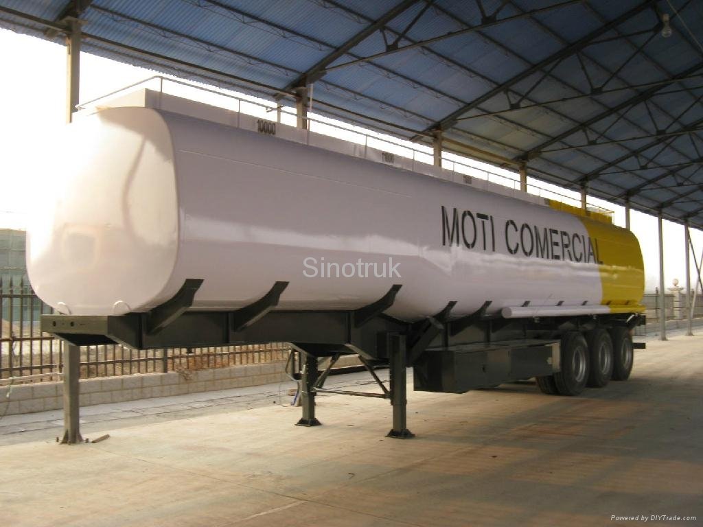 HuaWin 3 axle 38.000Liters fuel tanker semi trailer  1