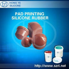 Liquid Pad Printing Silicone Rubber Material 