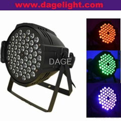 led par can 54x3W RGB/RGBW stage lights