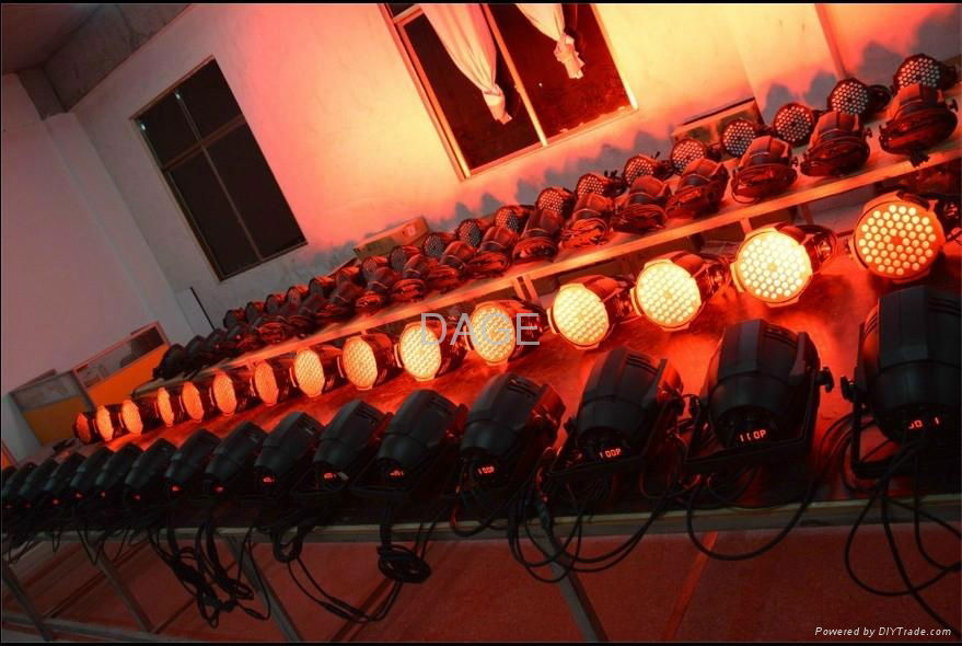 led par can 54x3W RGB/RGBW stage lights 3