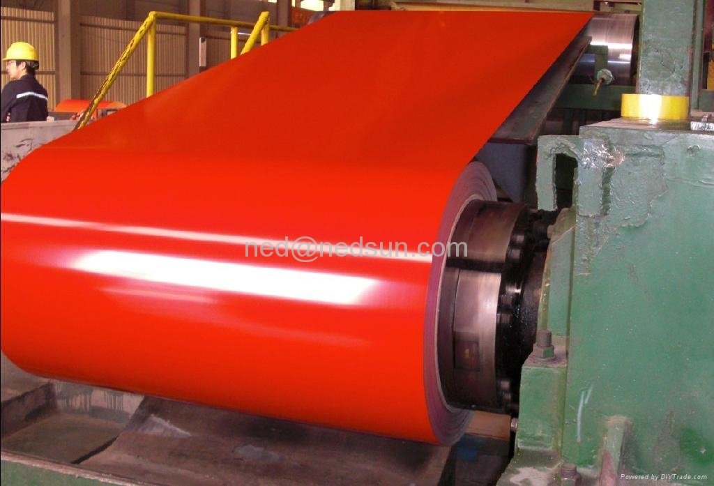 color coated steel coil PPGI for building high quality
