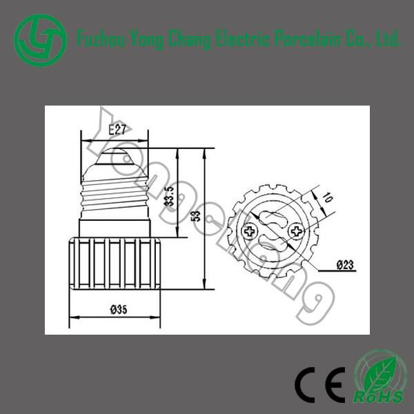 E27 to GU10 lamp holder adapter 4