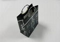 Packaging luxury shopping paper bag with metal handle 2